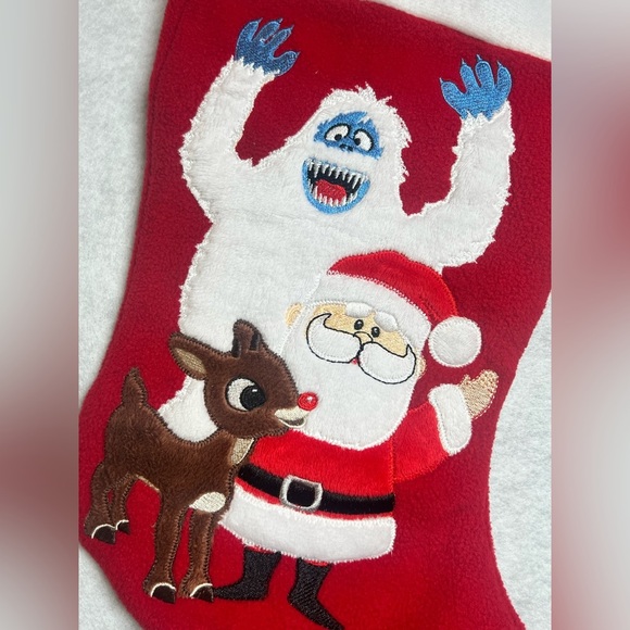 Rudolph The Red Nosed Reindeer  Dan‎ Dee Collection Christmas Stocking - Picture 3 of 8